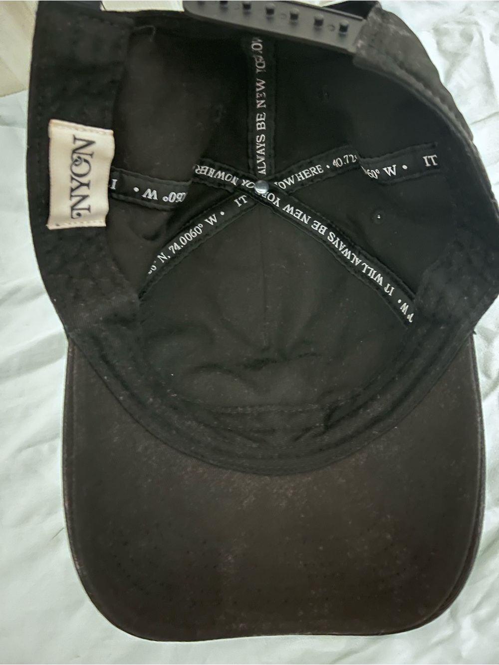 NYC/N Brand Black Men’s Baseball Cap